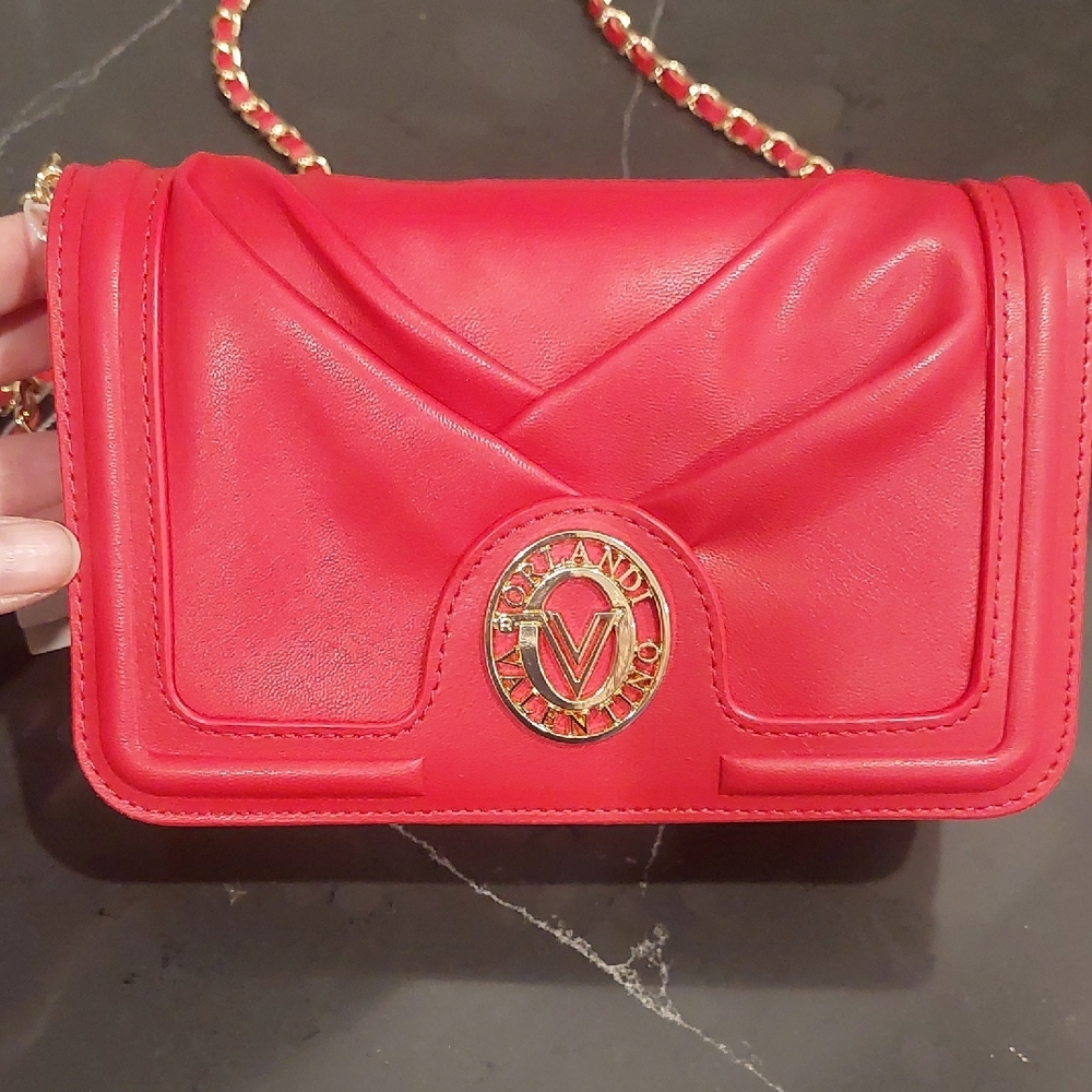 Valentino Orlandi Red Crossbody Bag - Picture 3 of 8